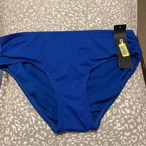 NWT Size Medium Royal Blue Bathing Suit Bottoms by DKNY